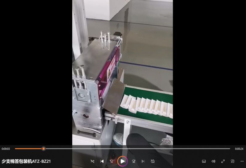 少支棉签包装机ATZ-BZ21